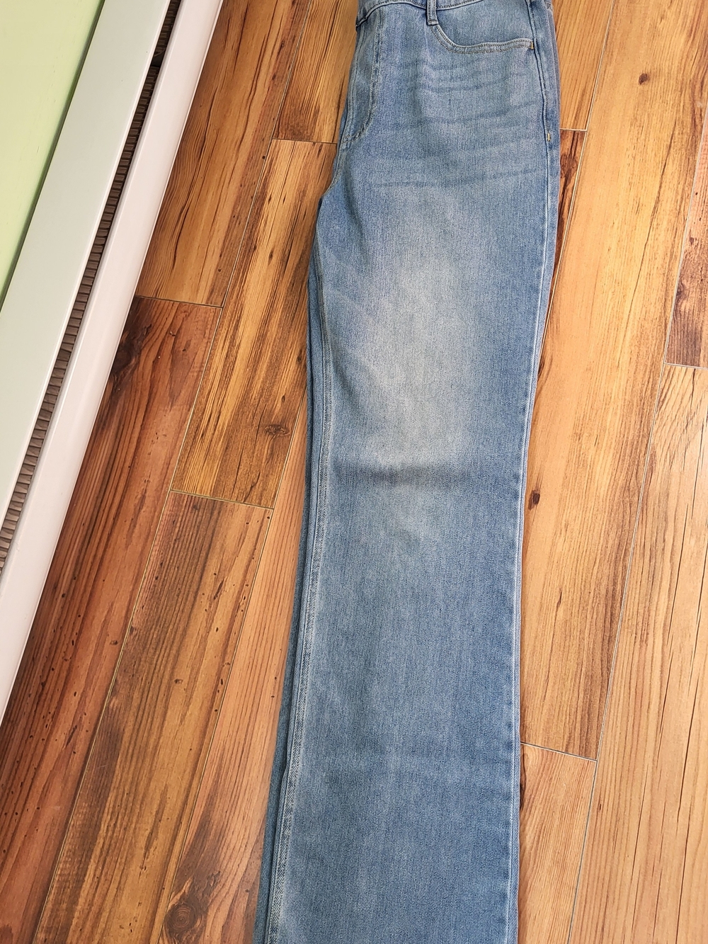 HALARA Light Blue Flare Jeans - Picture 5 of 7